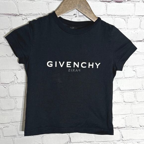 Givenchy Kids Logo Cotton Graphic Tee - Picture 1 of 5
